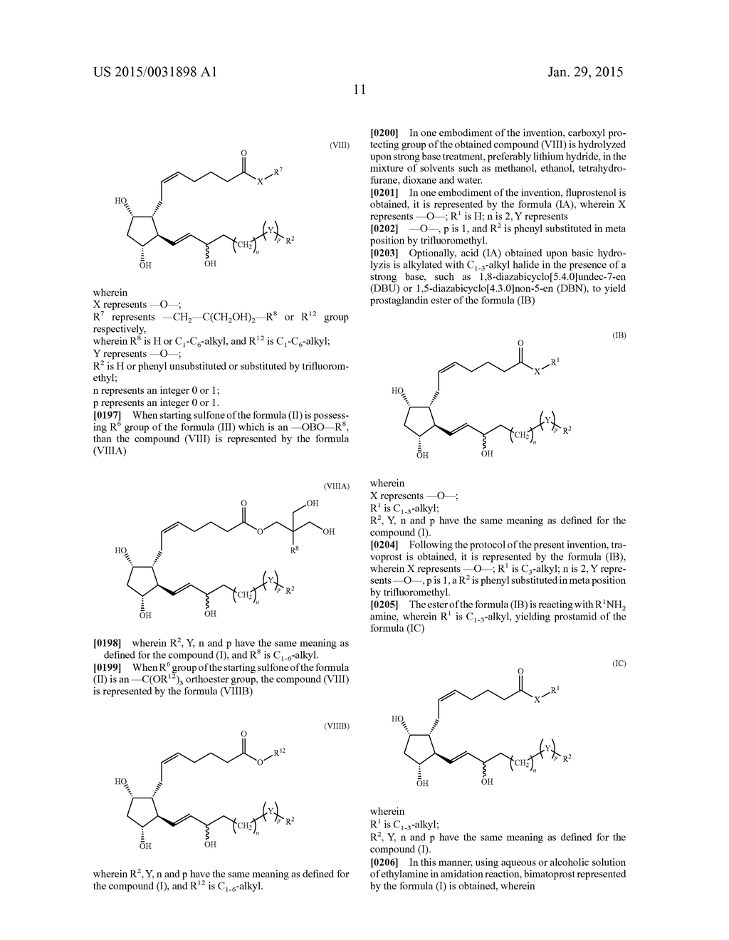 PROCESS FOR PREPARATION OF PROSTAGLANDIN F2 ALPHA ANALOGUES - diagram, schematic, and image 17