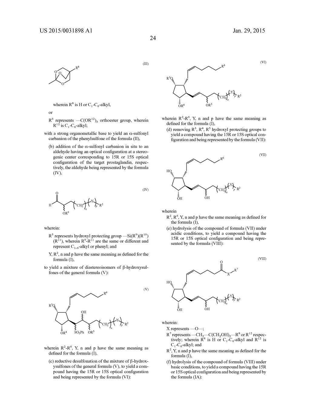 PROCESS FOR PREPARATION OF PROSTAGLANDIN F2 ALPHA ANALOGUES - diagram, schematic, and image 30