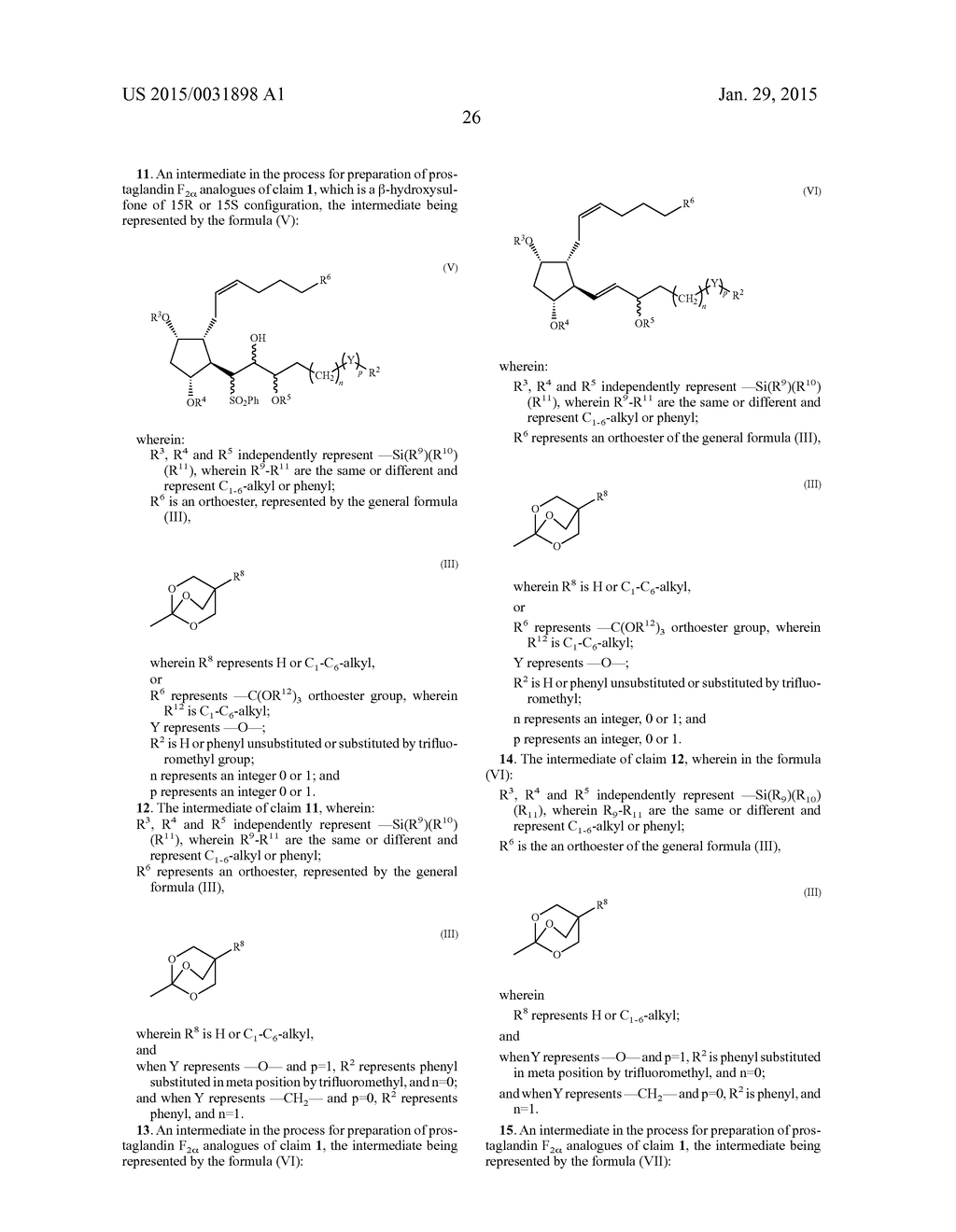 PROCESS FOR PREPARATION OF PROSTAGLANDIN F2 ALPHA ANALOGUES - diagram, schematic, and image 32