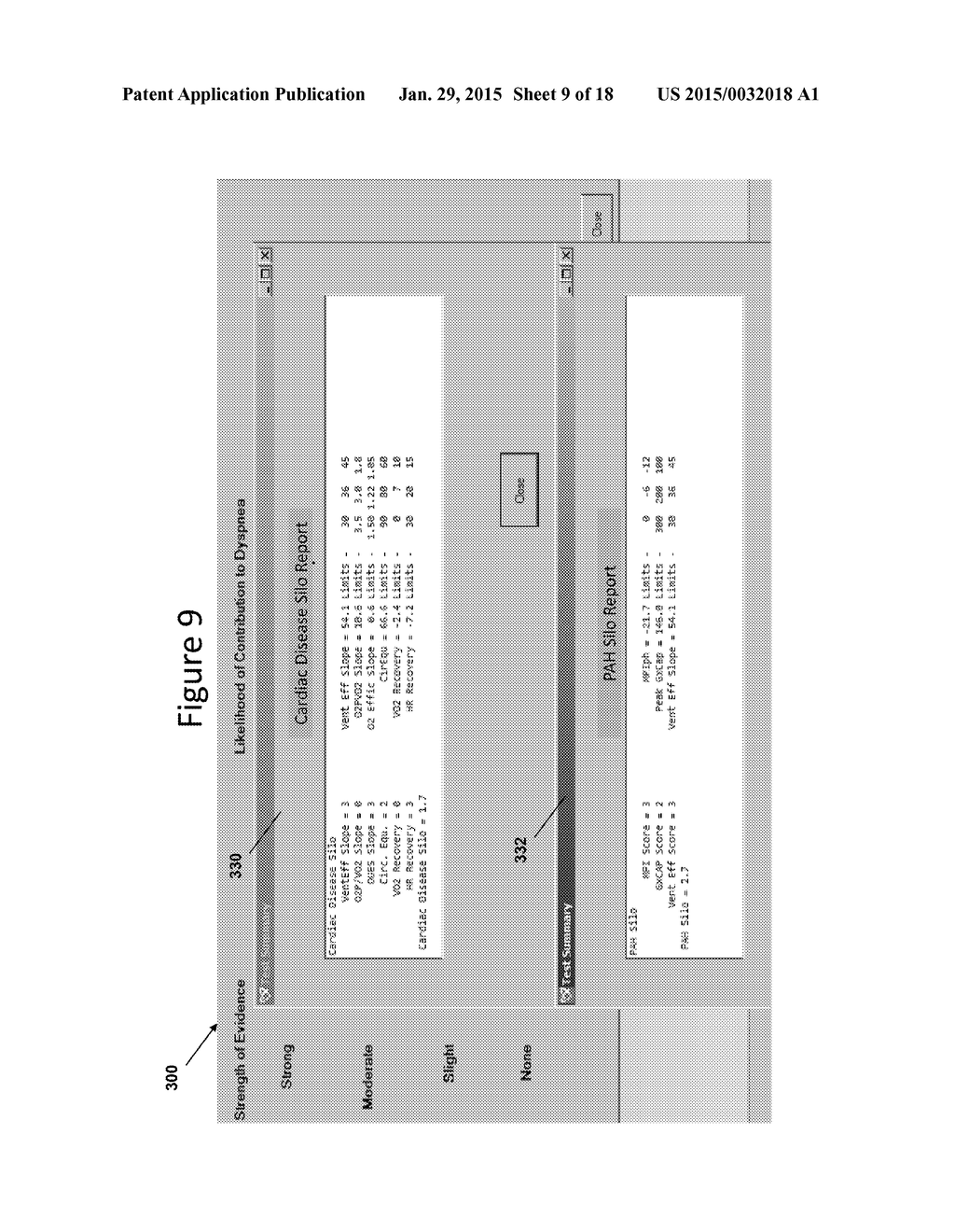 PATTERN RECOGNITION SYSTEM FOR QUANTIFYING THE LIKELIHOOD OF THE     CONTRIBUTION OF MULTIPLE POSSIBLE FORMS OF CHRONIC DISEASE TO PATIENT     REPORTED DYSPNEA - diagram, schematic, and image 10