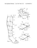 COMPRESSION SLEEVE AUGMENTING CALF MUSCLE PUMP diagram and image