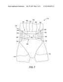 FOLDED ABSORBENT ARTICLE WITH A FASTENING SYSTEM diagram and image