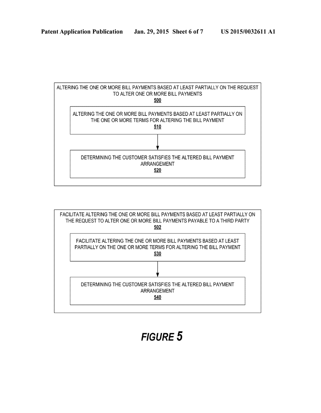 SYSTEM FOR ALTERING BILL PAYMENTS PAYABLE TO A THIRD PARTY - diagram, schematic, and image 07