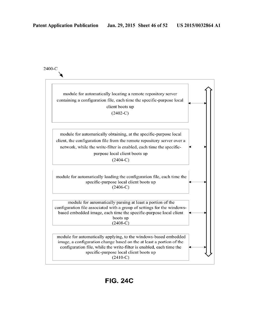 CONFIGURING AND CUSTOMIZING A SPECIFIC-PURPOSE CLIENT HAVING A     WINDOWS-BASED EMBEDDED IMAGE USING EXTENSIBLE MARKUP LANGUAGE (XML)     CONFIGURATION - diagram, schematic, and image 47