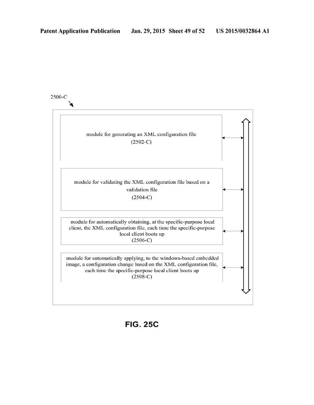 CONFIGURING AND CUSTOMIZING A SPECIFIC-PURPOSE CLIENT HAVING A     WINDOWS-BASED EMBEDDED IMAGE USING EXTENSIBLE MARKUP LANGUAGE (XML)     CONFIGURATION - diagram, schematic, and image 50