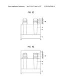 ELECTRONIC DEVICES HAVING SEMICONDUCTOR MEMORY UNITS AND METHOD OF     FABRICATING THE SAME diagram and image