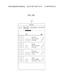 USER TERMINAL AND METHOD FOR DISPLAYING INTEGRATED COMMUNICATION HISTORY     OF THE USER TERMINAL diagram and image