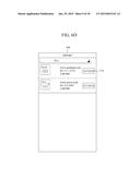 USER TERMINAL AND METHOD FOR DISPLAYING INTEGRATED COMMUNICATION HISTORY     OF THE USER TERMINAL diagram and image