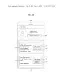 USER TERMINAL AND METHOD FOR DISPLAYING INTEGRATED COMMUNICATION HISTORY     OF THE USER TERMINAL diagram and image