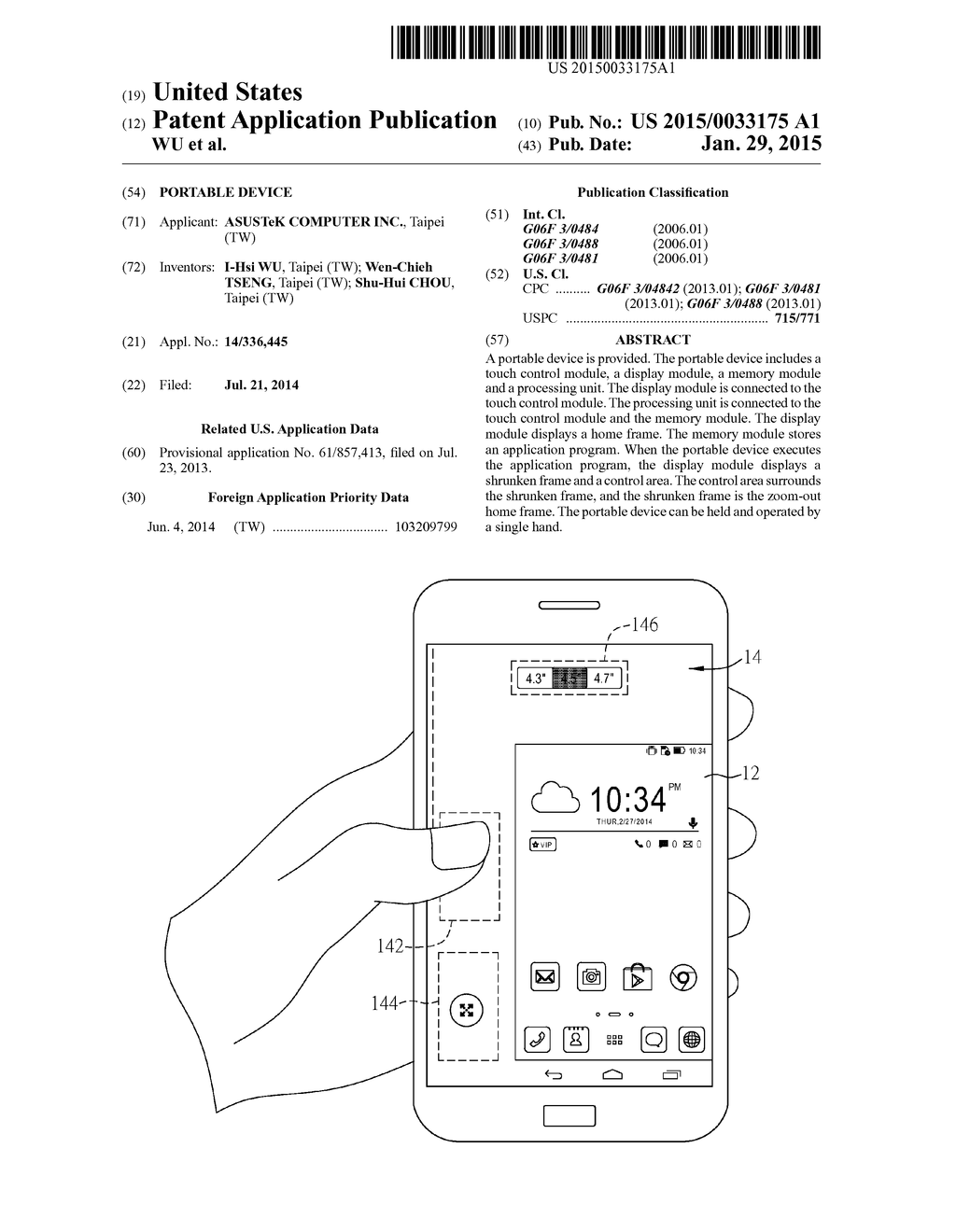 PORTABLE DEVICE - diagram, schematic, and image 01