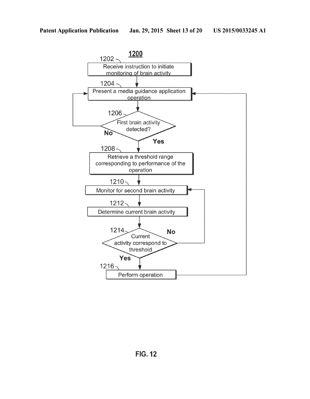 METHODS AND SYSTEMS FOR MONITORING ATTENTIVENESS OF A USER BASED ON BRAIN     ACTIVITY - diagram, schematic, and image 14