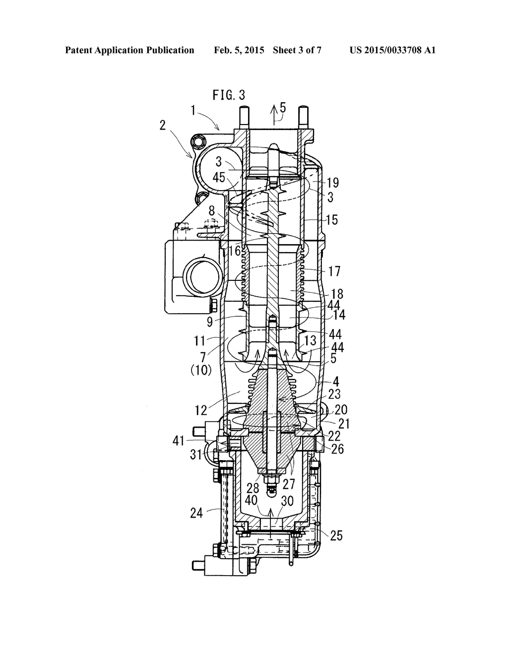 EXHAUST TREATMENT DEVICE FOR DIESEL ENGINE - diagram, schematic, and image 04