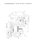 COMPRESSED AIR ENERGY STORAGE SYSTEM UTILIZING TWO-PHASE FLOW TO     FACILITATE HEAT EXCHANGE diagram and image