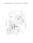 COMPRESSED AIR ENERGY STORAGE SYSTEM UTILIZING TWO-PHASE FLOW TO     FACILITATE HEAT EXCHANGE diagram and image