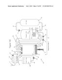 COMPRESSED AIR ENERGY STORAGE SYSTEM UTILIZING TWO-PHASE FLOW TO     FACILITATE HEAT EXCHANGE diagram and image