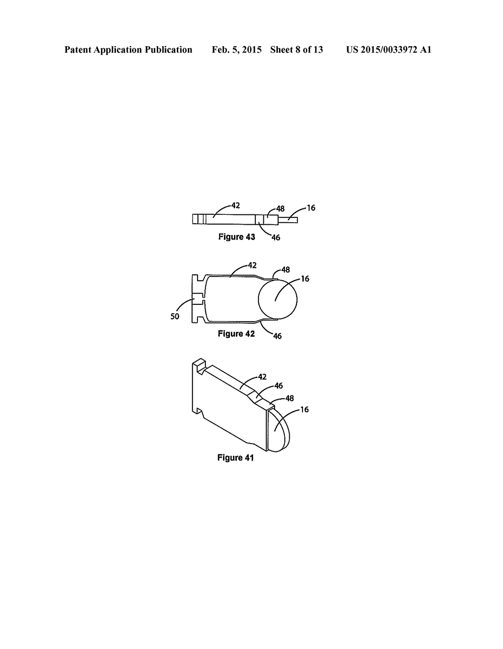 Disk-shaped Bullet, Bullet Case and Firearm with Rectangular Barrel for     Disk-shaped Bullet - diagram, schematic, and image 09