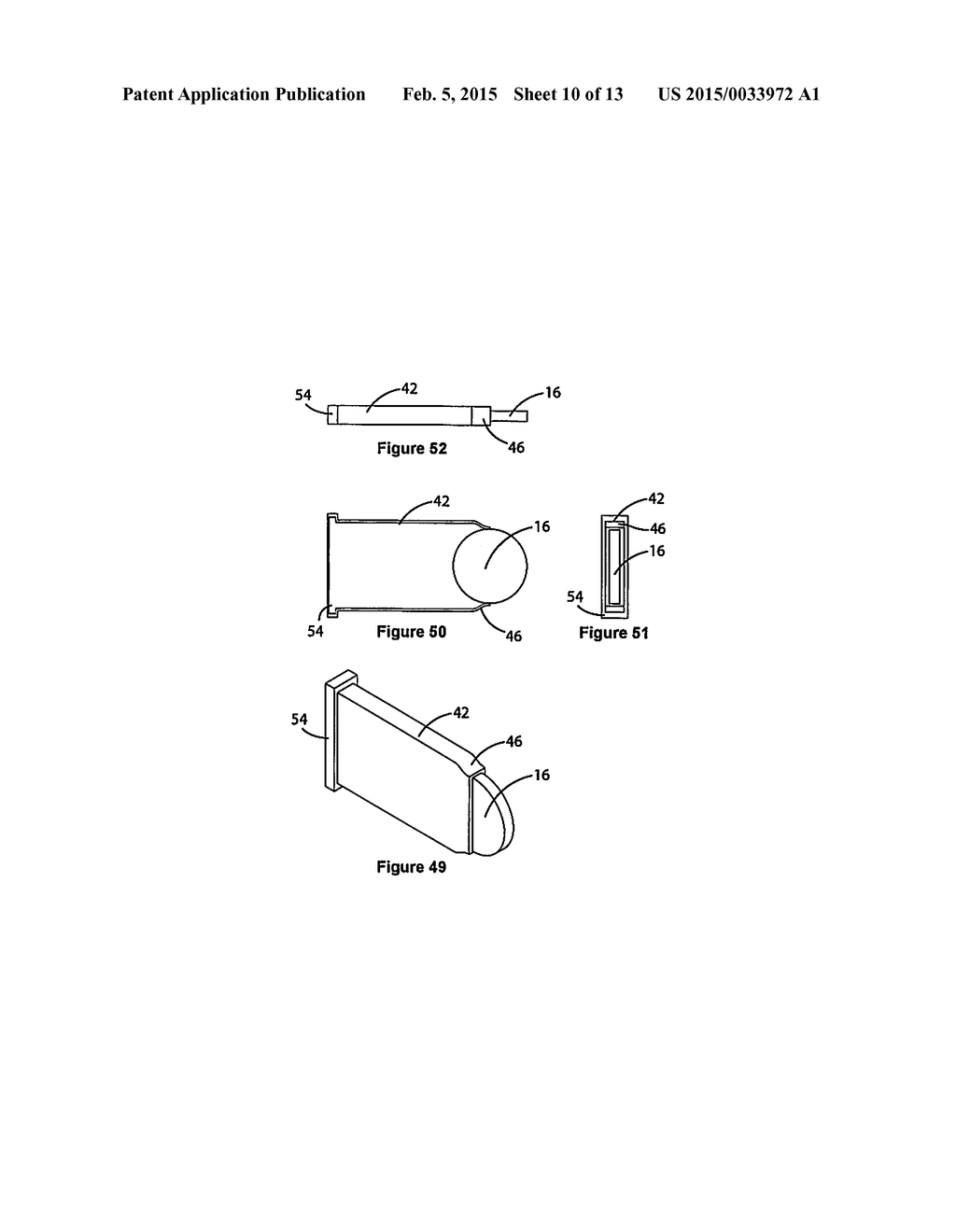 Disk-shaped Bullet, Bullet Case and Firearm with Rectangular Barrel for     Disk-shaped Bullet - diagram, schematic, and image 11