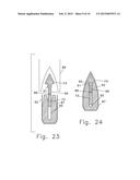 IDENTIFIABLE PROJECTILES AND METHODS TO MAKE IDENTIFIABLE PROJECTILES FOR     FIREARMS diagram and image