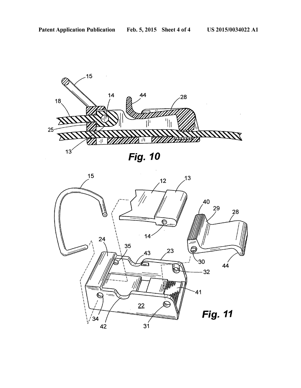 Safety collar with clamping closure mechanism - diagram, schematic, and image 05