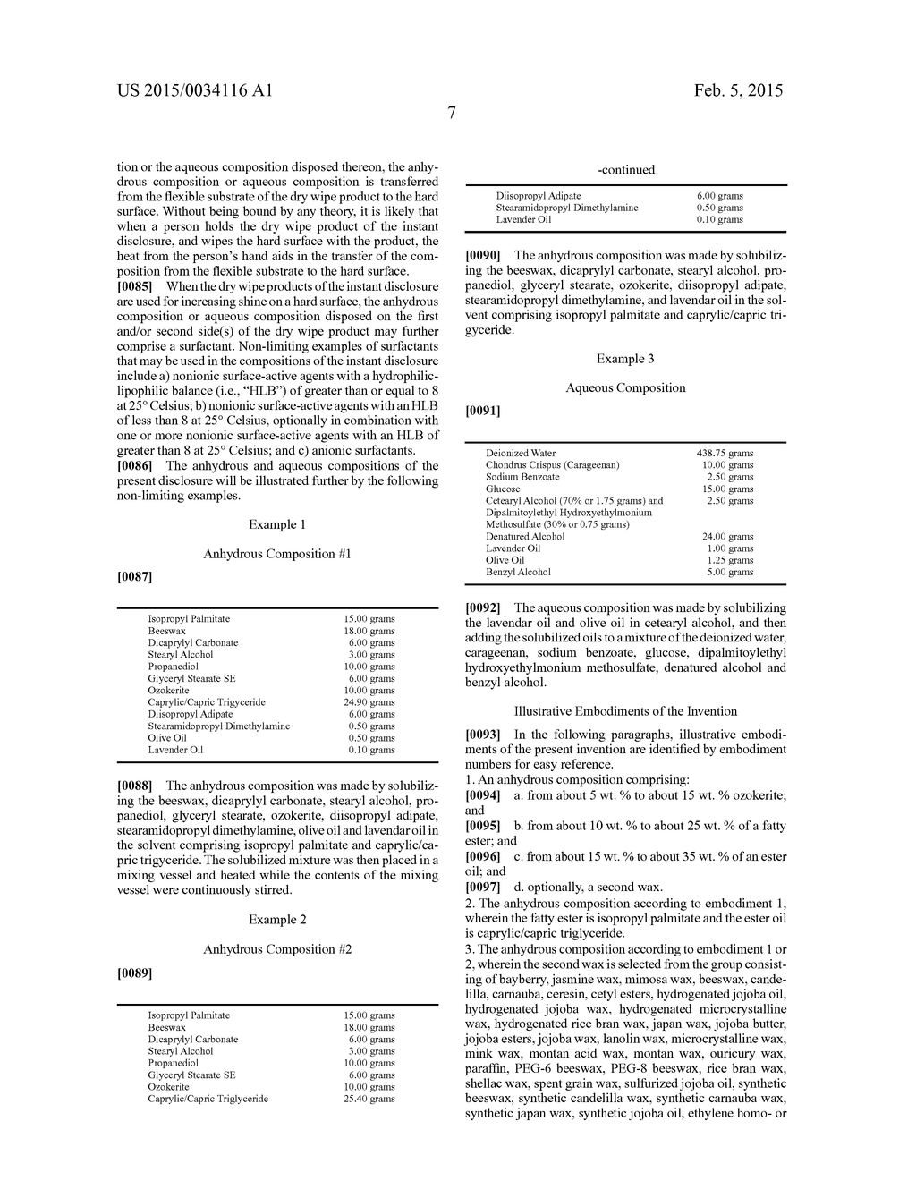 DRY WIPE TO DECREASE FRIZZ, STATIC AND INCREASE SHINE ON HAIR AND AID IN     PREVENTION OF REOCCURANCE OF STATIC AND FRIZZ - diagram, schematic, and image 08