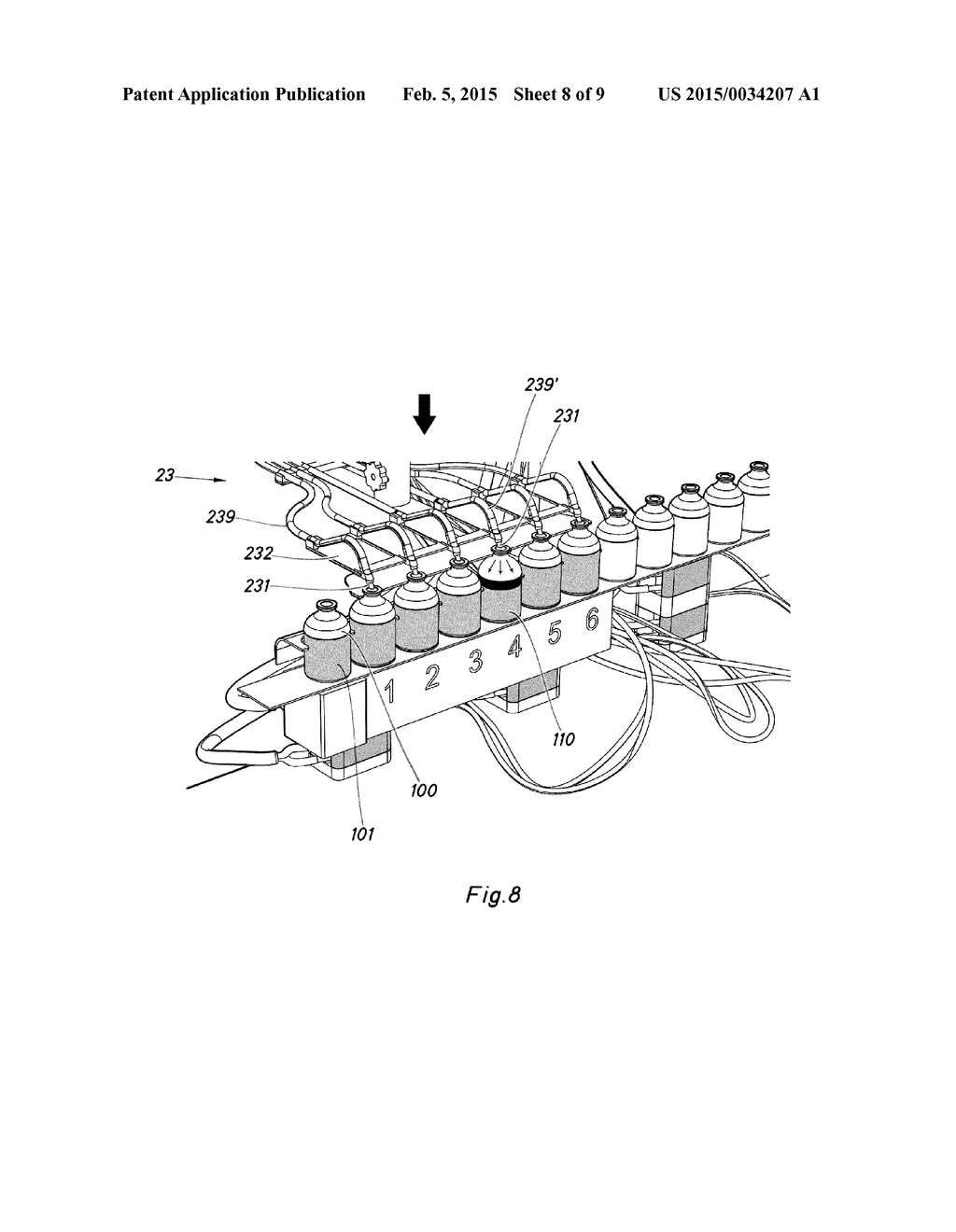 MACHINE AND METHOD FOR FILLING PHARMACEUTICAL PRODUCT CONTAINERS - diagram, schematic, and image 09