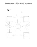 Push / pull system and support structure for snubbing unit or the like on     a rig floor diagram and image