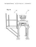 Push / pull system and support structure for snubbing unit or the like on     a rig floor diagram and image