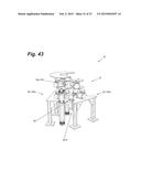 Push / pull system and support structure for snubbing unit or the like on     a rig floor diagram and image