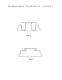 Curved shower rod assembly having flexible mounting base diagram and image