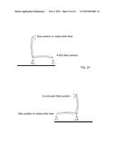 Curved shower rod assembly having flexible mounting base diagram and image