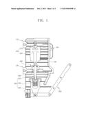 STRUCTURE FOR PREVENTING ECCENTRICITY OF MOVABLE CONTACT IN VACCUM CIRCUIT     BREAKER diagram and image