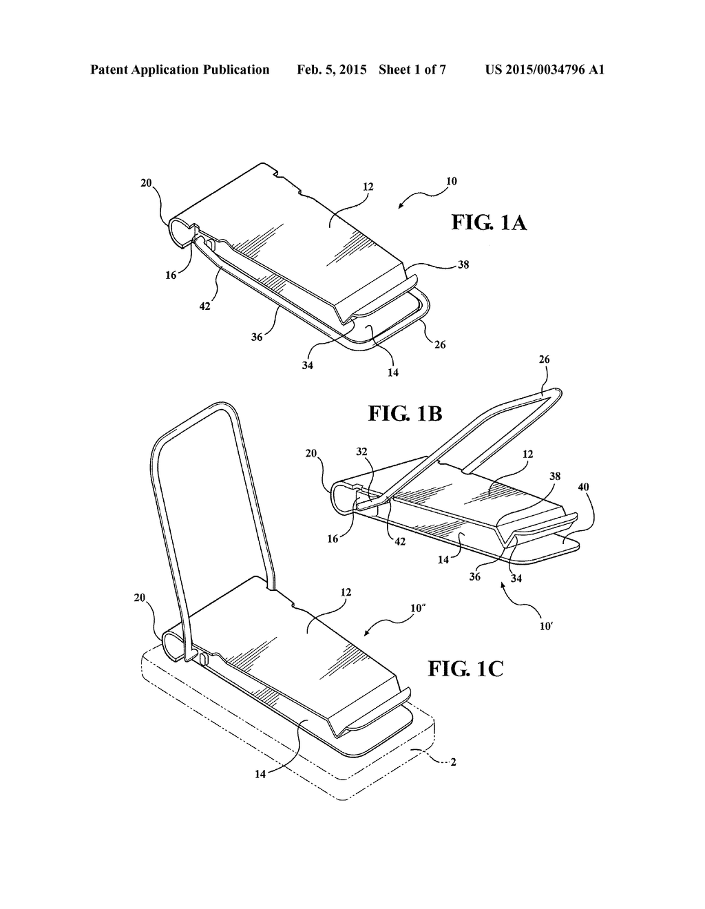 AFFIXABLE BELT CLIP FOR A PHONE INCORPORATING AN ADJUSTABLE KICKSTAND - diagram, schematic, and image 02