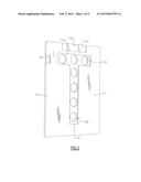 MAGNETICALLY SUPPORTED CLIPBOARD HAVING DRY-ERASABLE WRITING SURFACE diagram and image