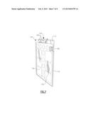 MAGNETICALLY SUPPORTED CLIPBOARD HAVING DRY-ERASABLE WRITING SURFACE diagram and image