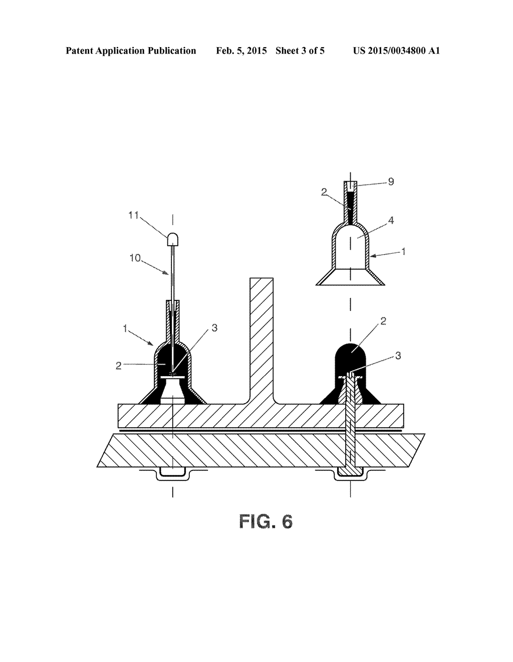 BELL-SHAPE MOULD FOR ENCAPSULATED ARTICLES WITH MOULDABLE SEAL - diagram, schematic, and image 04