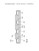 LOCAL SEAL FOR ENCAPSULATION OF ELECTRO-OPTICAL ELEMENT ON A FLEXIBLE     SUBSTRATE diagram and image