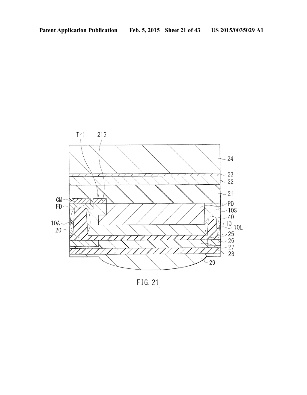 IMAGING DEVICE, ELECTRONIC APPARATUS, AND METHOD OF MANUFACTURING IMAGING     DEVICE - diagram, schematic, and image 22