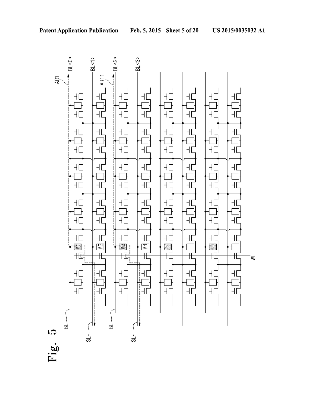 NONVOLATILE SEMICONDUCTOR MEMORY DEVICE INCLUDING MEMORY CELL ARRAY WITH     PSEUDO SEPARATE SOURCE LINE STRUCTURE - diagram, schematic, and image 06