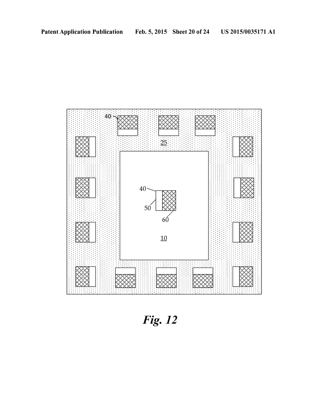 Segmented Bond Pads and Methods of Fabrication Thereof - diagram, schematic, and image 21