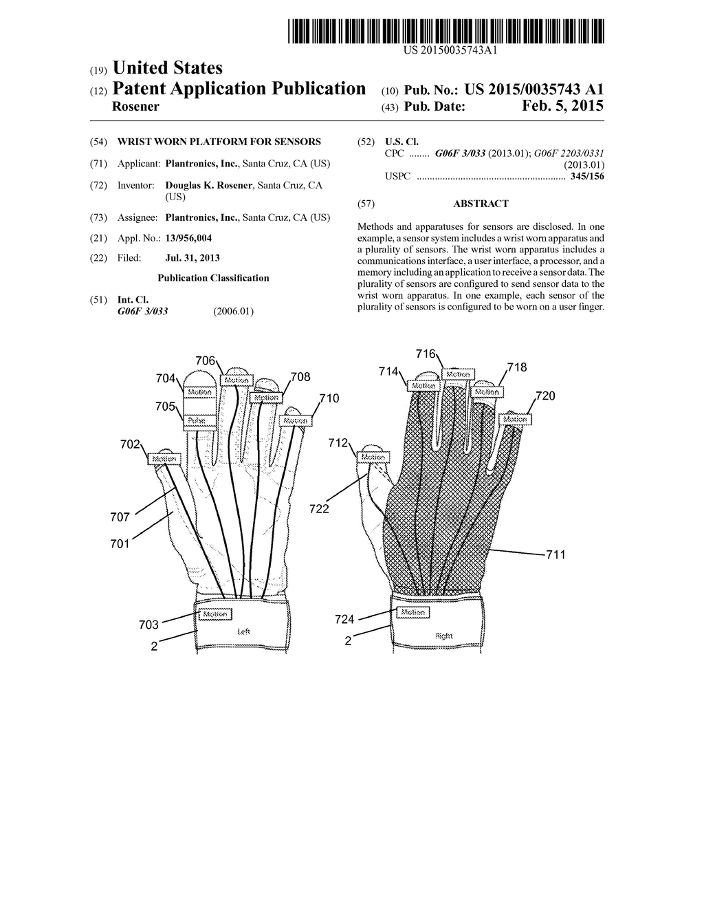 Wrist Worn Platform for Sensors - diagram, schematic, and image 01