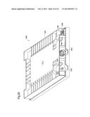 PRINTING MATERIAL CONTAINER, AND BOARD MOUNTED ON PRINTING MATERIAL     CONTAINER diagram and image