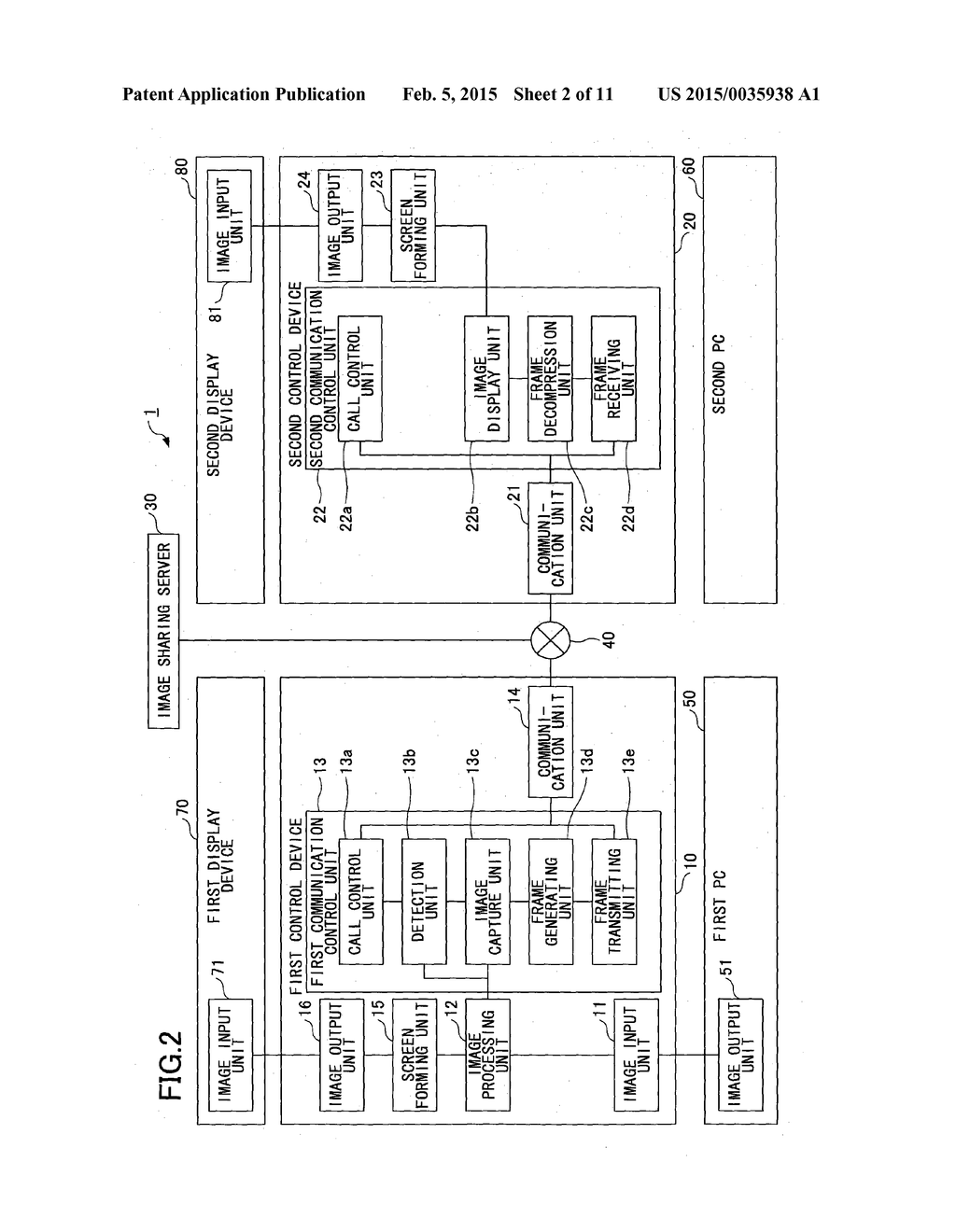 COMMUNICATION CONTROL SYSTEM AND CONTROL DEVICE - diagram, schematic, and image 03