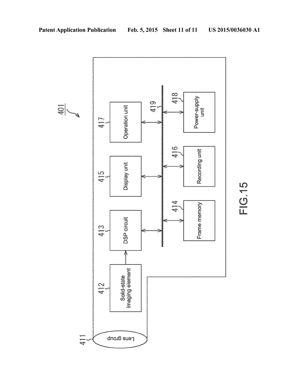 IMAGING ELEMENT AND ELECTRONIC APPARATUS - diagram, schematic, and image 12