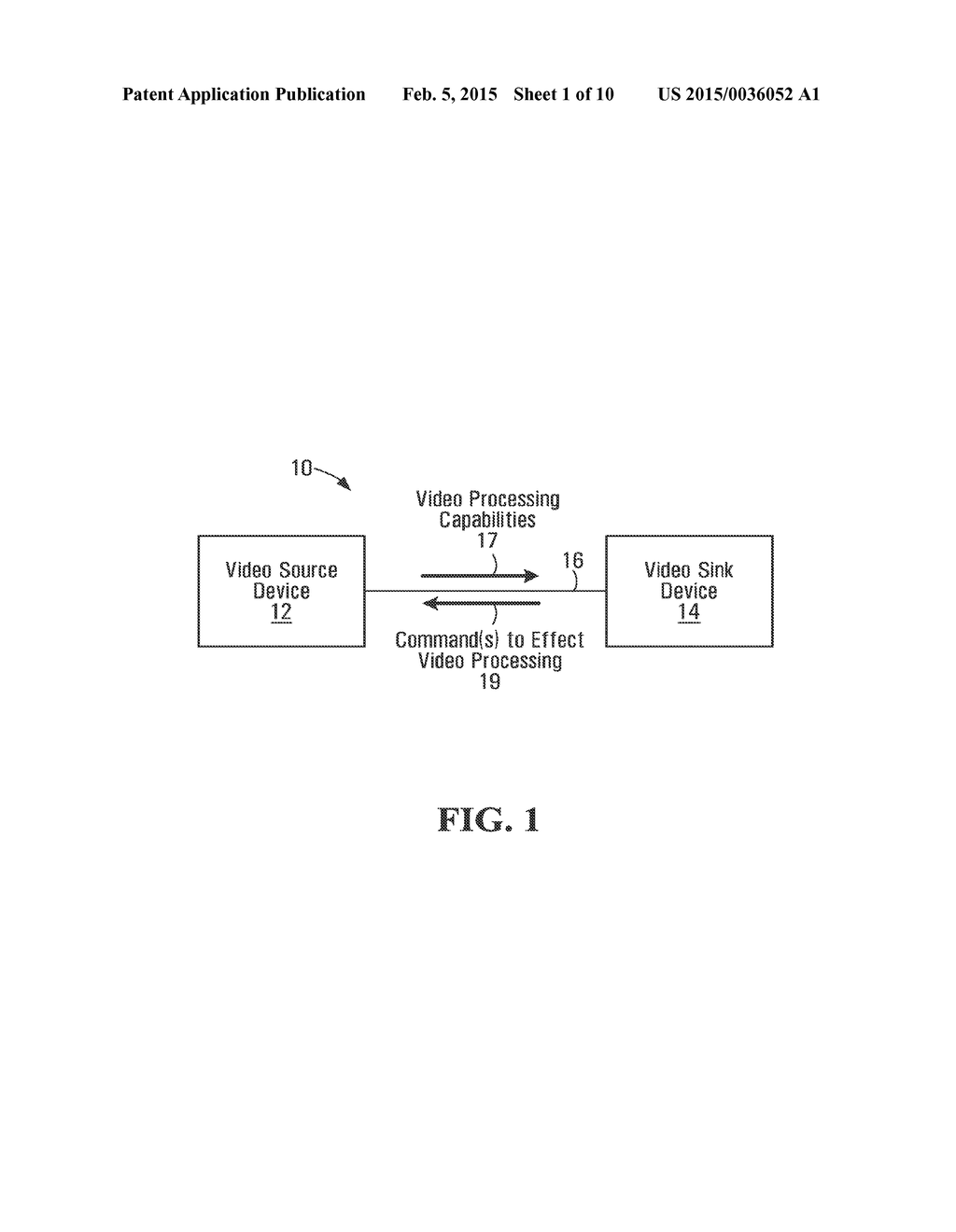 METHOD, APPARATUS AND MACHINE-READABLE MEDIUM FOR APPORTIONING VIDEO     PROCESSING BETWEEN A VIDEO SOURCE DEVICE AND A VIDEO SINK DEVICE - diagram, schematic, and image 02