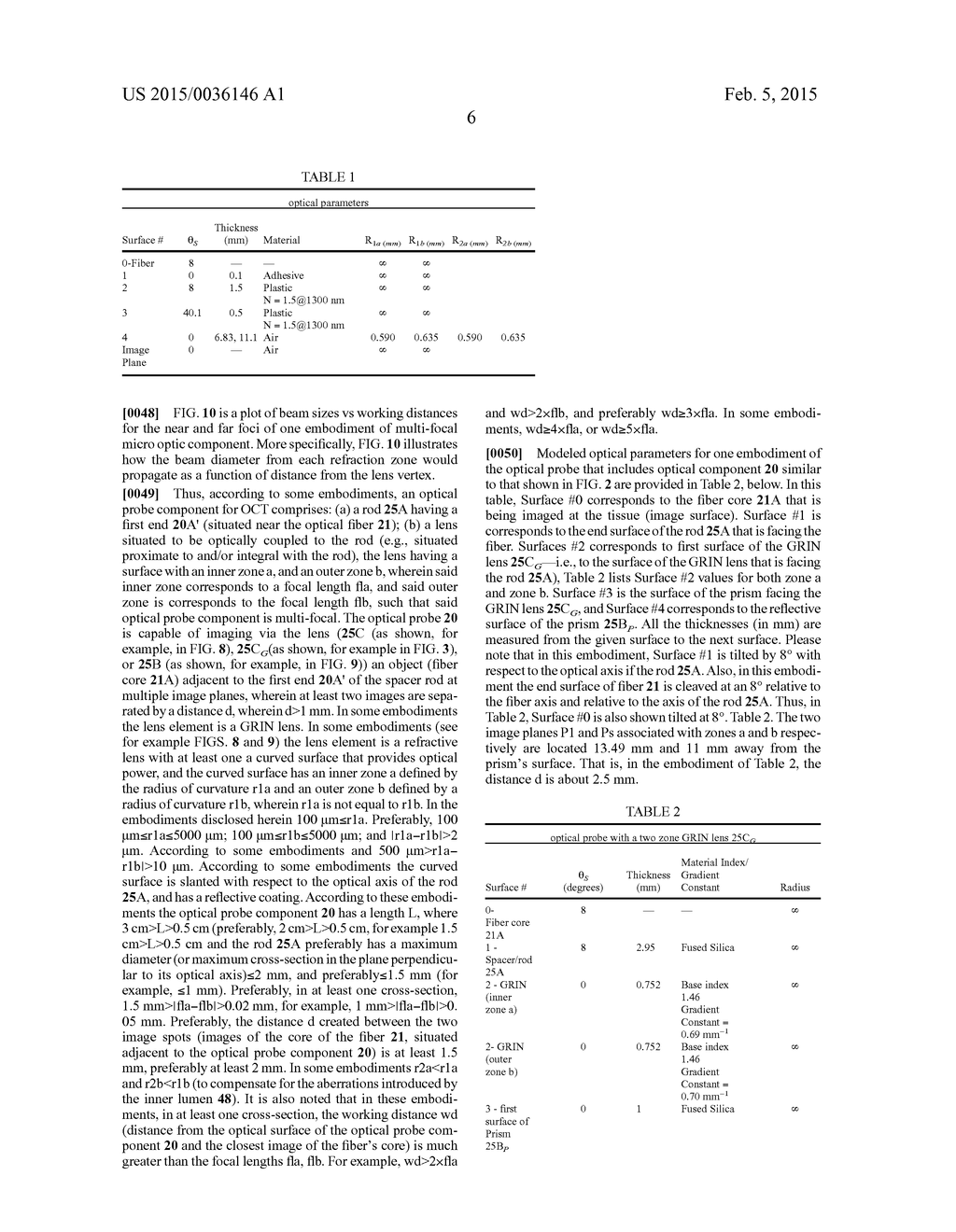 OCT PROBES AND OCT OPTICAL PROBE COMPONENT FOR USE THEREIN - diagram, schematic, and image 13