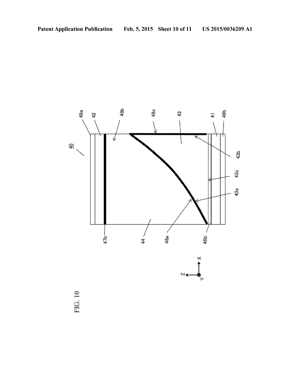 LIGHT DEFLECTION ELEMENT AND IMAGE DISPLAY APPARATUS USING THE SAME - diagram, schematic, and image 11