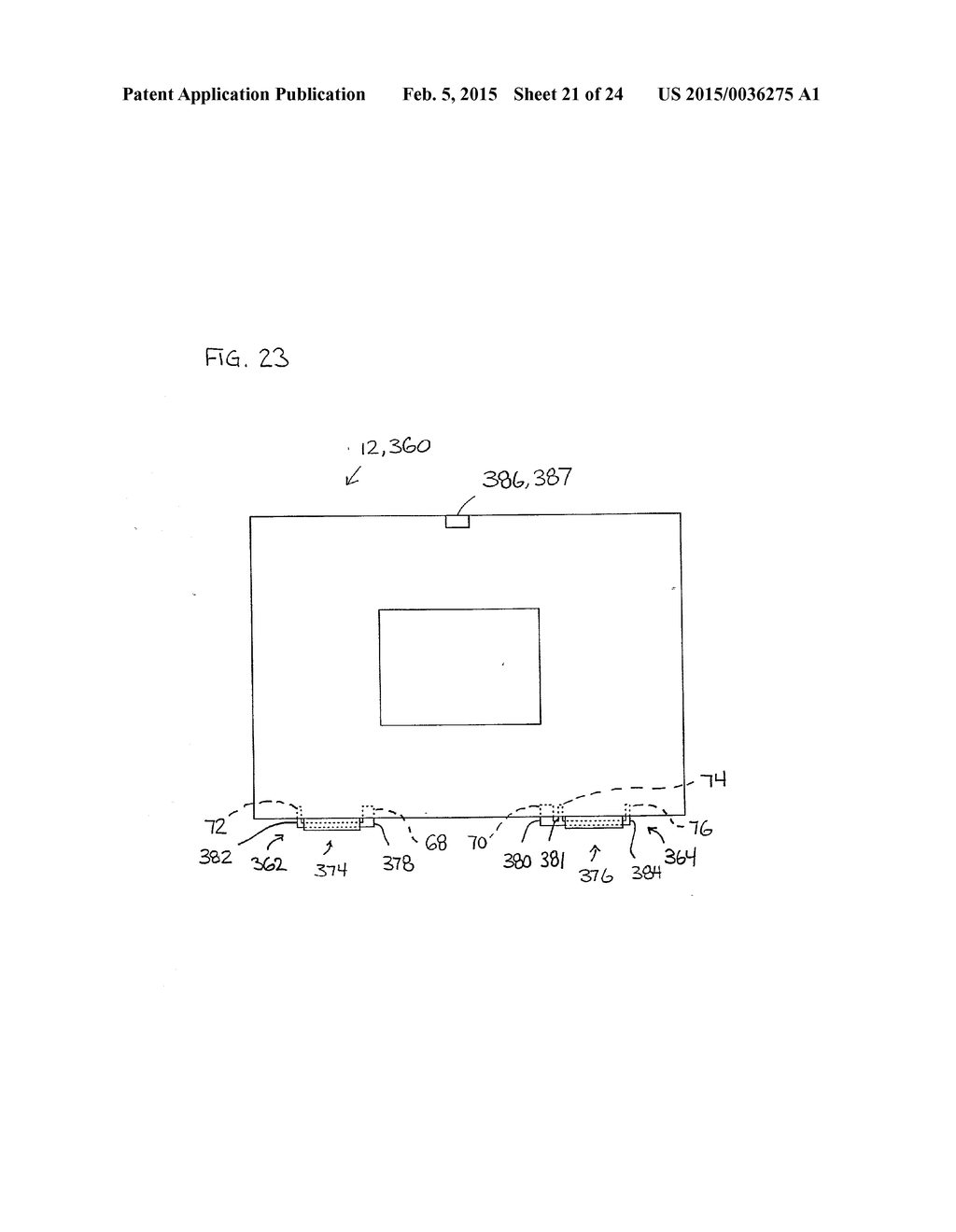 INSTRUMENT-ACTIVATED SUB-SURFACE COMPUTER BUTTONS AND SYSTEM AND METHOD     INCORPORATING SAME - diagram, schematic, and image 22