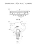 WHITE LIGHT-EMITTING DIODE WITH HIGH UNIFORMITY AND WIDE ANGLE INTENSITY     DISTRIBUTION diagram and image