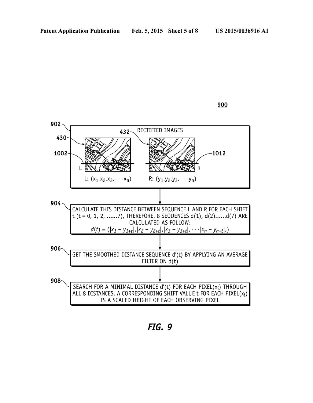 STEREO-MOTION METHOD OF  THREE-DIMENSIONAL (3-D) STRUCTURE INFORMATION     EXTRACTION FROM A VIDEO FOR FUSION WITH 3-D POINT CLOUD DATA - diagram, schematic, and image 06