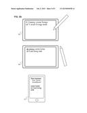 METHODS AND SYSTEMS FOR INITIATING ACTIONS ACROSS COMMUNICATION NETWORKS     USING HAND-WRITTEN COMMANDS diagram and image